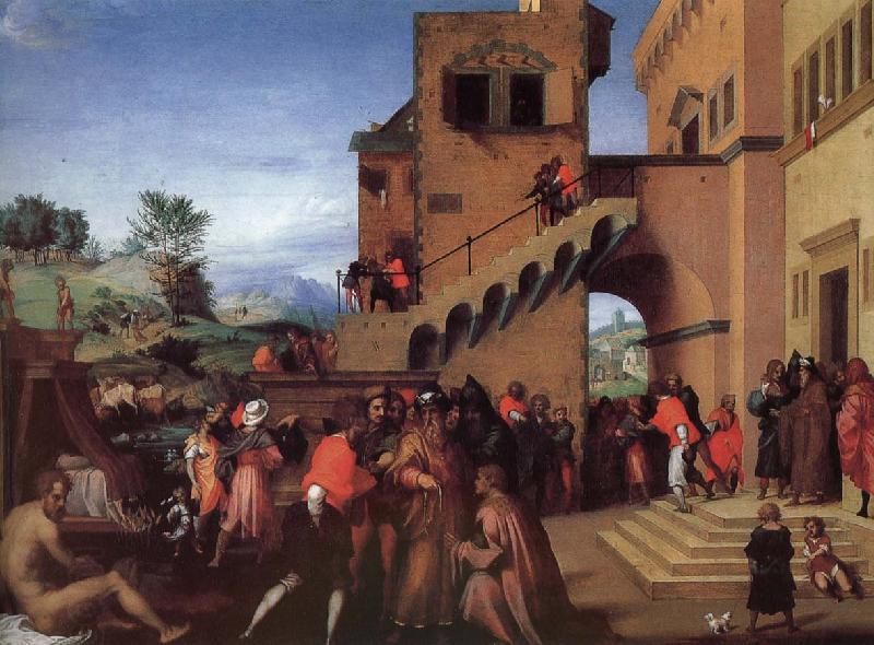 Andrea del Sarto Joseph to Pharaoh Dream China oil painting art